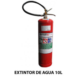 EXTINTOR DE AGUA 10L