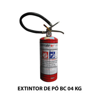 EXTINTOR DE PÓ BC 04 KG