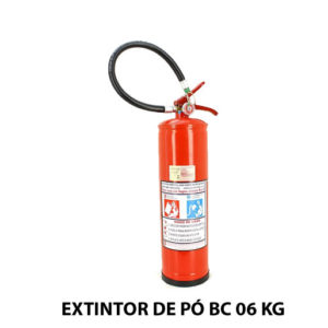 EXTINTOR DE PÓ BC 06 KG